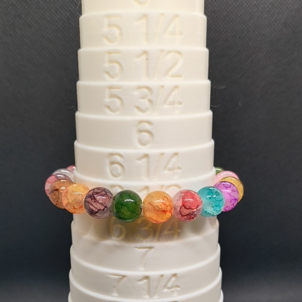 Vibrant Multicolor Beaded Kids Bracelet